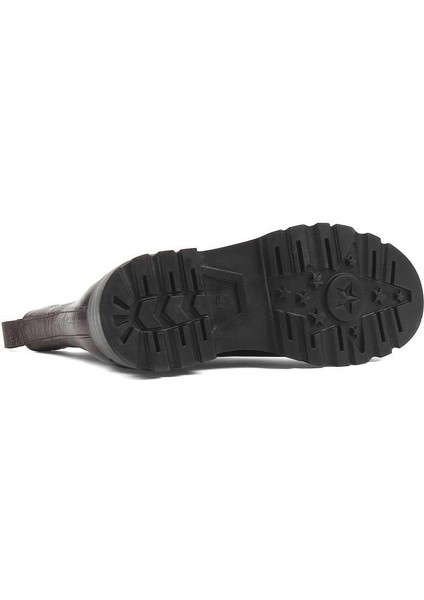 Kadın Kahverengi Deri Chelsea Bot indirimleri