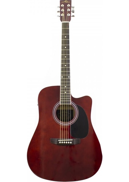 F650N-WRC Wine Red Elektro Akustik Gitar