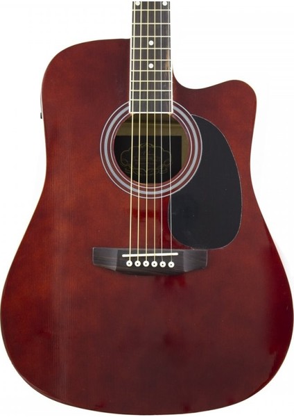 F650N-WRC Wine Red Elektro Akustik Gitar fiyatları