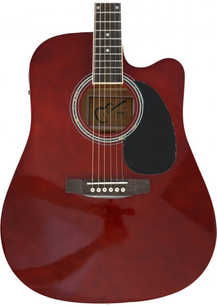 F650N-WRC Wine Red Elektro Akustik Gitar modelleri