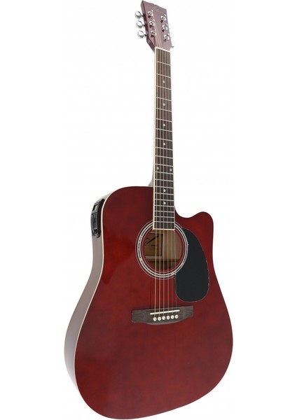 F650N-WRC Wine Red Elektro Akustik Gitar indirimleri