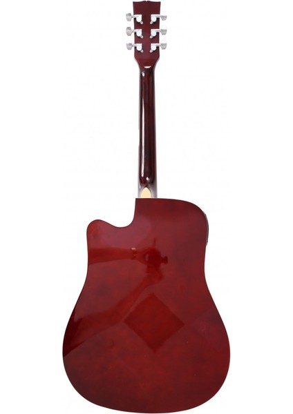 F650N-WRC Wine Red Elektro Akustik Gitar