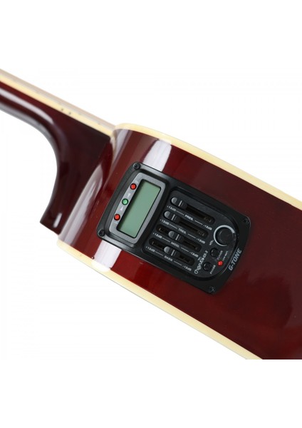 F650N-WRC Wine Red Elektro Akustik Gitar