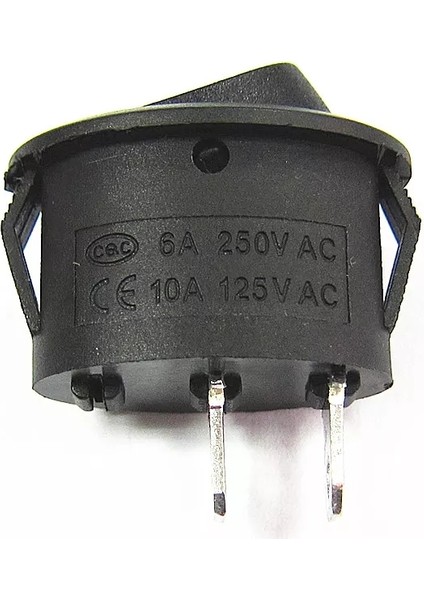 MR-134C Oval Işıksız Anahtar On-Off 2 Bacaklı Siyah modelleri