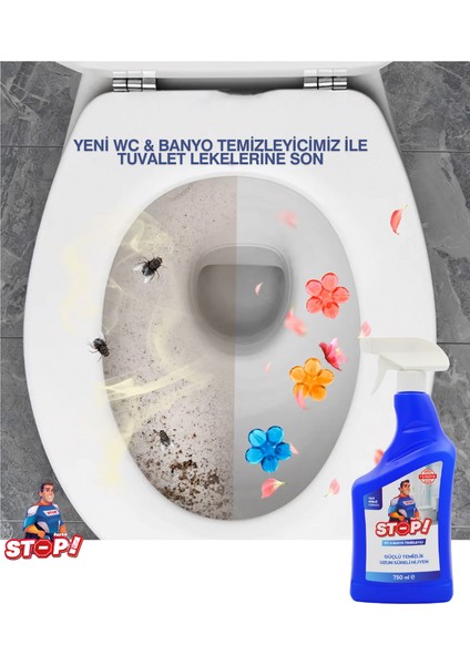 3'lü Tuvalet ve Banyo Temizleyici fırsatları