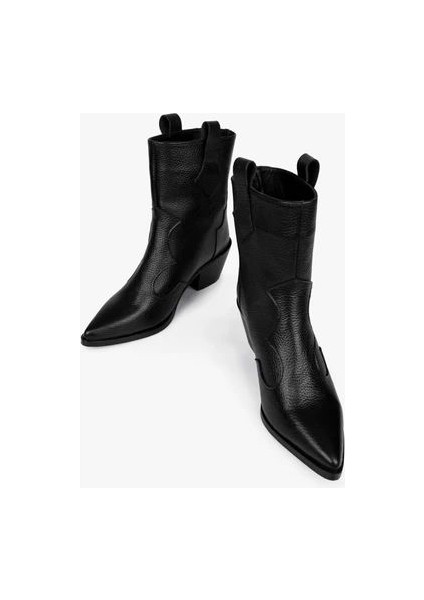 Shaxır Sivri Burun Deri Kovboy Bot fiyatları