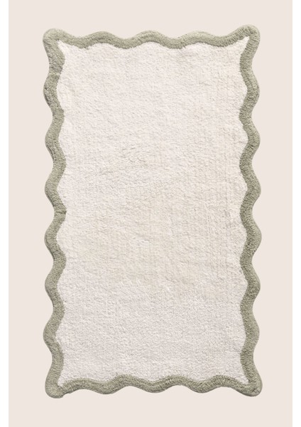 Scallop Tekli Banyo Paspası Bambu 60X100 Yeşil fırsatları