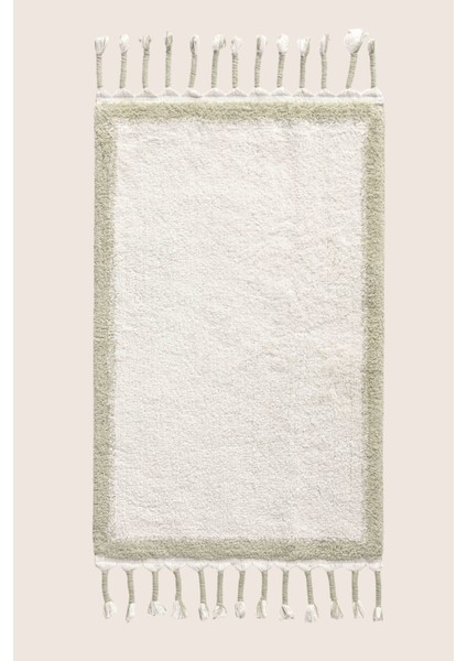 Root Tekli Banyo Paspası Bambu 50X80 cm Mint