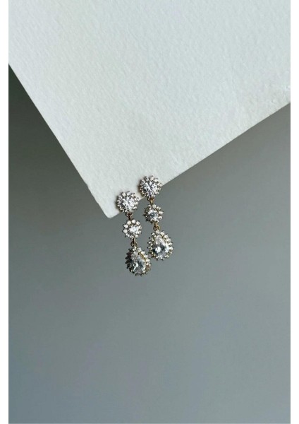 Çelik Kristal Taşlı Sallantılı Violet Küpe 13-Xpng-Kp modelleri