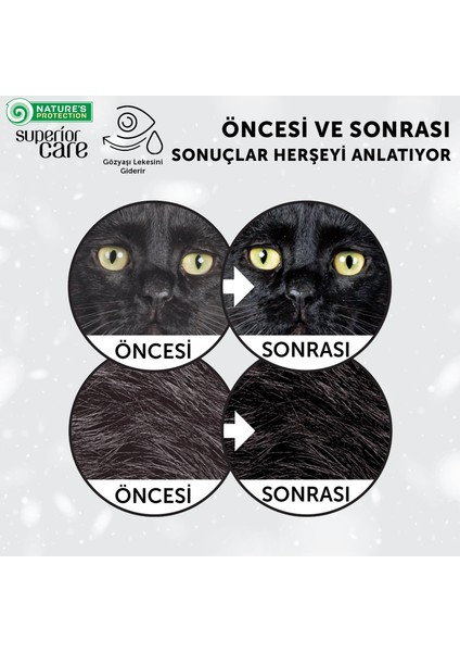 Nature's Protection Superior Care Siyah/gri Tüylü Kediler Için Ringa Balıklı Kedi Maması 7kg fırsatları