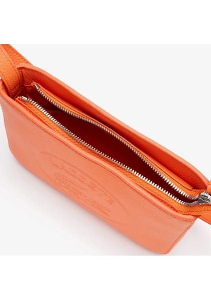 Croco Crew Kadın Deri Turuncu Çanta modelleri