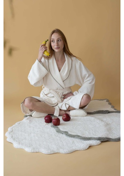 Scallop Yuvarlak Banyo Paspası Bambu 90X90 Yeşil fiyatları