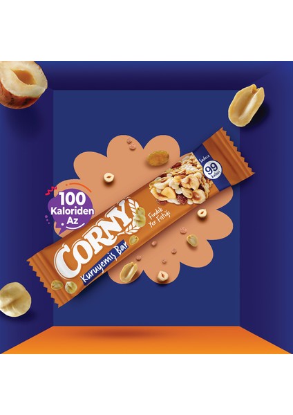 Yer Fıstıklı ve Fındıklı Kuruyemiş Bar x 12 Adet fiyatları