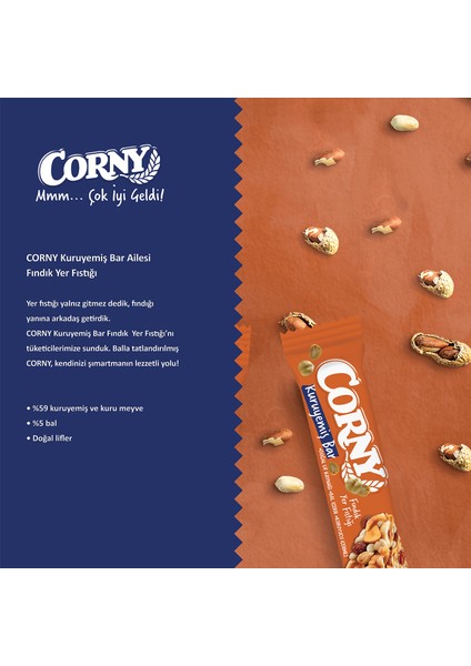 Yer Fıstıklı ve Fındıklı Kuruyemiş Bar x 12 Adet fırsatları