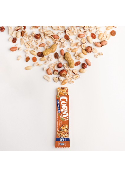 Yer Fıstıklı ve Fındıklı Kuruyemiş Bar x 12 Adet indirimleri