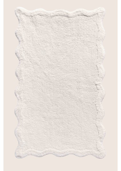 Scallop Tekli Banyo Paspası Bambu 60X100 Ekru fırsatları