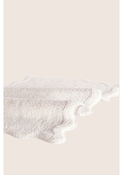 Scallop Tekli Banyo Paspası Bambu 60X100 Ekru indirimleri