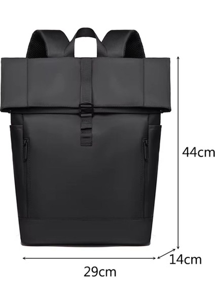 Nefes Alabilen Su Geçirmez Büyük Kapasiteli Ofis, Seyahat Sırt Çantası 44 x 29 x 14 cm