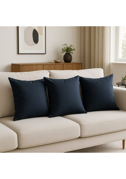 Dekoratif Duck Keten Kırlent Kılıfı 43X43 cm – Şık ve Dayanıklı Yastık Kılıfı