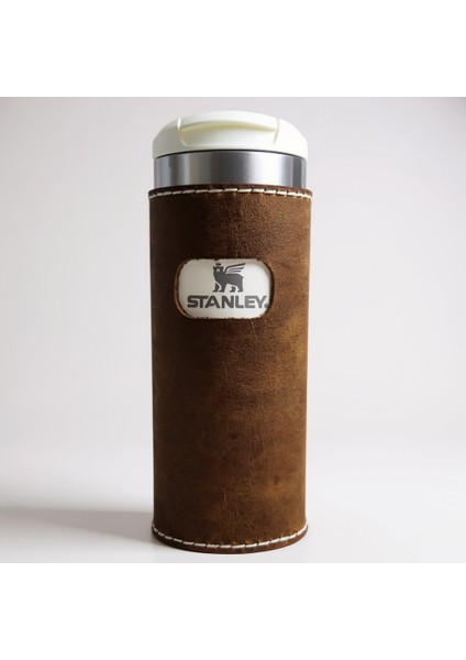 Gerçek Deri Termos Kılıfı