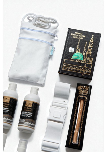 Hac Umre 12 Parça Ihrama Uygun Kokusuz Hijyen ve Ihtiyaç Seti fırsatları