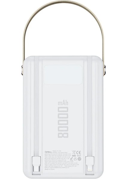 PL-F24 80.000 Mah. 22.5W Turbo Şarj Powerbank LED Işıklı fiyatları