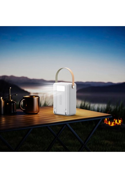 PL-F24 80.000 Mah. 22.5W Turbo Şarj Powerbank LED Işıklı modelleri