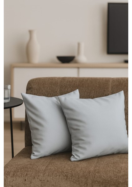 Dekoratif Duck Keten Kırlent Kılıfı 43X43 cm – Şık ve Dayanıklı Yastık Kılıfı