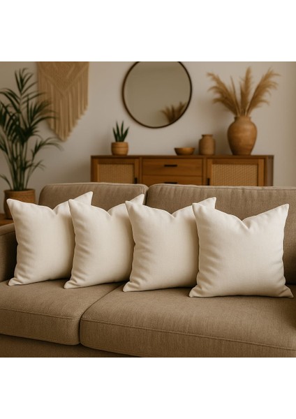 Dekoratif Duck Keten Kırlent Kılıfı 43X43 cm – Şık ve Dayanıklı Yastık Kılıfı fiyatları