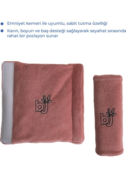 Emniyet Kemeri Boyun Koruyucu Gül Kurusu modelleri