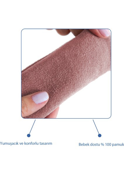 Emniyet Kemeri Boyun Koruyucu Gül Kurusu indirimleri