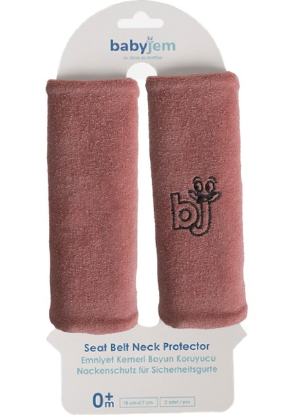 Emniyet Kemeri Boyun Koruyucu Gül Kurusu