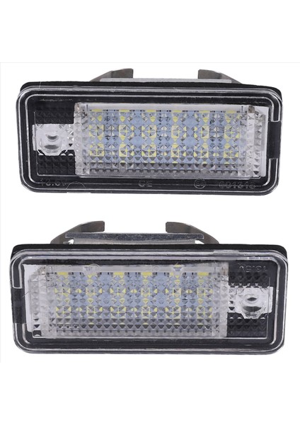 Beyaz LED Araç Plaka Lambası - A3 S3 8p A4 B6 B7 A5 A6 4f A8 S8 C6 (Yurt Dışından) modelleri
