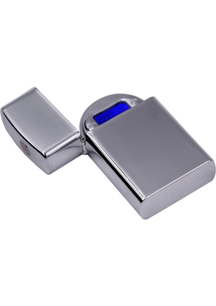 Diamond Zippo Çakmak Şeklinde Kutulu Mini Cep Hassas Dijital Terazi (200gr-0.01)
