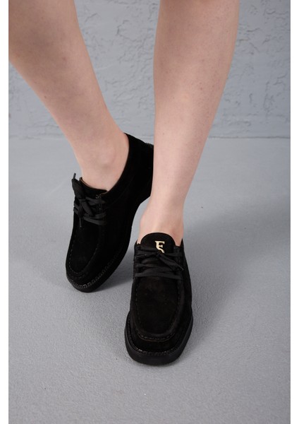 Kadıköy Serisi Kadın Siyah Hakiki Deri Loafer Ayakkabı indirimleri