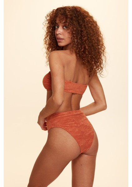 Simone Straplez Bandaj Havlu Bikini Tek Üst Tarçın 229116
