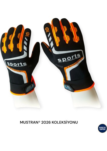 Neopren Motosiklet Bisiklet Spor Eldiveni L-XL | Suya Dayanıklı Rüzgar Geçirmez Outdoor Model