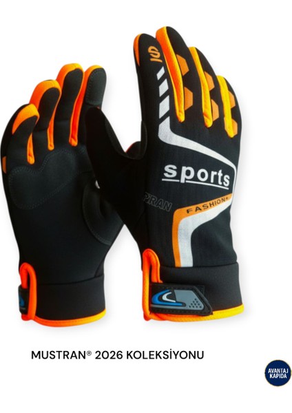 Neopren Motosiklet Bisiklet Spor Eldiveni L-XL | Suya Dayanıklı Rüzgar Geçirmez Outdoor Model