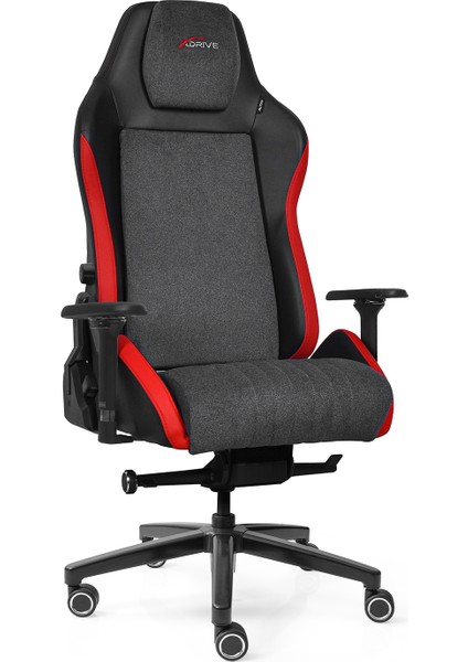 Altay Profesyonel Oyuncu Koltuğu Kırmızı/Gri/Siyah