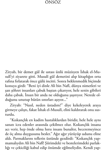 Ziryab'ın Hasreti modelleri