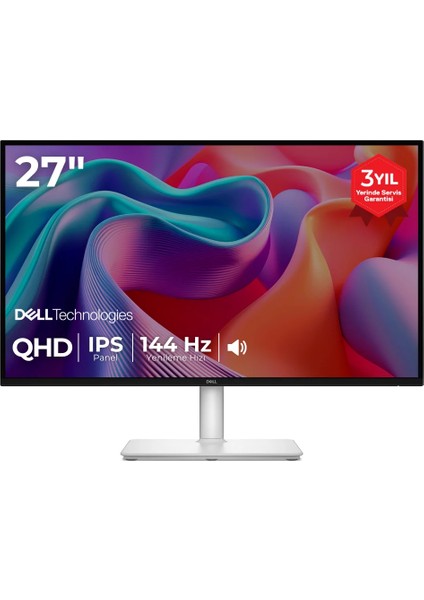 27 Plus S2725DSM 27 2560X1440 Qhd 144Hz 1ms IPS HDMI Dp Freesync IPS Pivot Premium Monitor