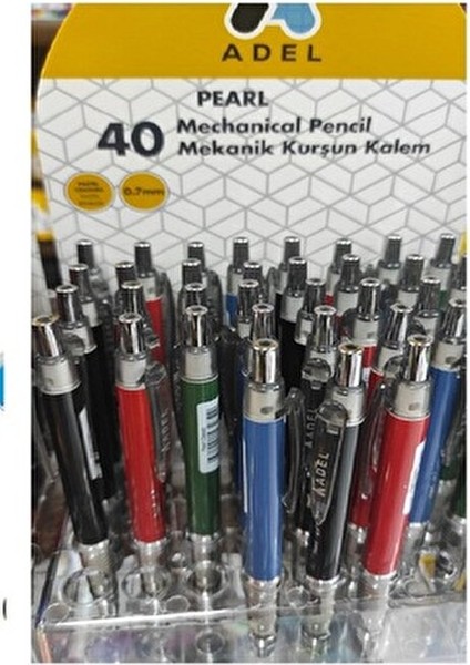 Pearl Versatıl Mekanik Kurşun Kalem 07 mm Siyah Kırmızı Yeşil Mavi Renk Seçenekleri fiyatları