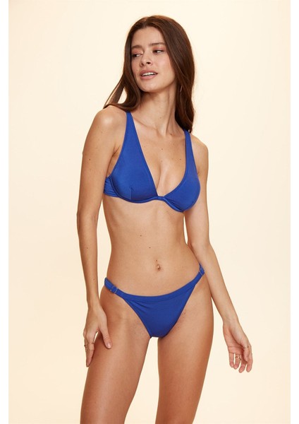 Unıqe Ayarlı Ince Kenarlı Bikini Tek Alt Sax 229208