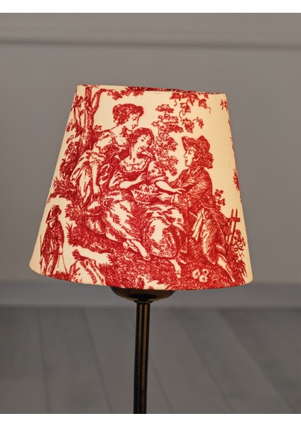 Vintage Siyah Ayak Toile De Jouy Masa Lambası Lambader Kablolu Arapuarlı modelleri