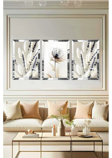 Pleksi Çerçeveli Pamuk Tablo 3lü fiyatları