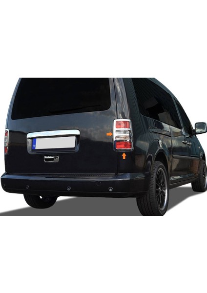 VW Caddy Uyumlu Stop Çerçevesi Krom 2 Parça 2010 - 2014 Arası Modeller İçin indirimleri