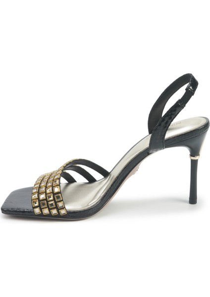 Ingrıd 5pr Siyah Kadın Topuklu Sandalet modelleri