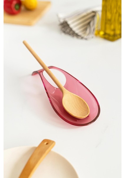 Akrilik Mürdüm Tezgah Üstü Kirli Kaşıklık & Kepçe Altlığı fiyatları