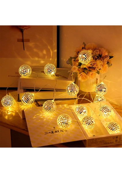 Vıp Profesyonel Gerçek Aynalı Disko Topu Işık 4 Metre Gün Işığı LED Işık 220 Volt Eklemeli Model fırsatları