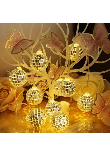 Vıp Profesyonel Gerçek Aynalı Disko Topu Işık 4 Metre Gün Işığı LED Işık 220 Volt Eklemeli Model indirimleri